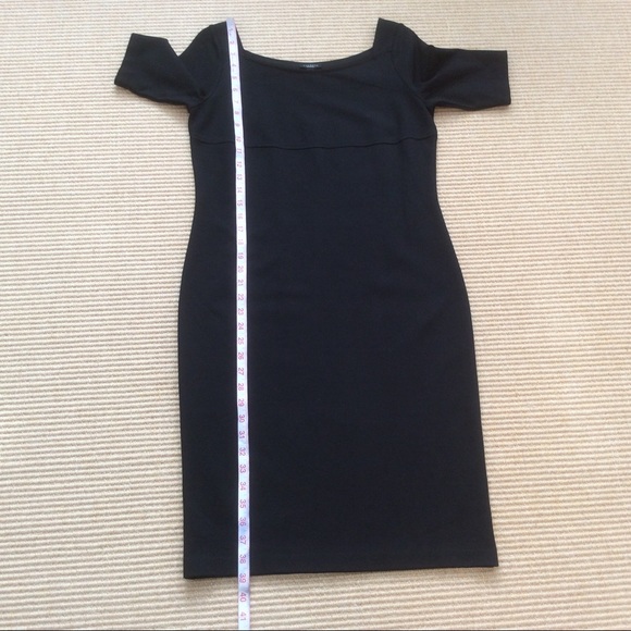 Talbots Black Sheath Dress Short Sleeve - 8 NWOT - Picture 9 of 12